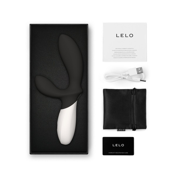 Lelo Loki Wave 2 Black, masażer prostaty, 1 szt.