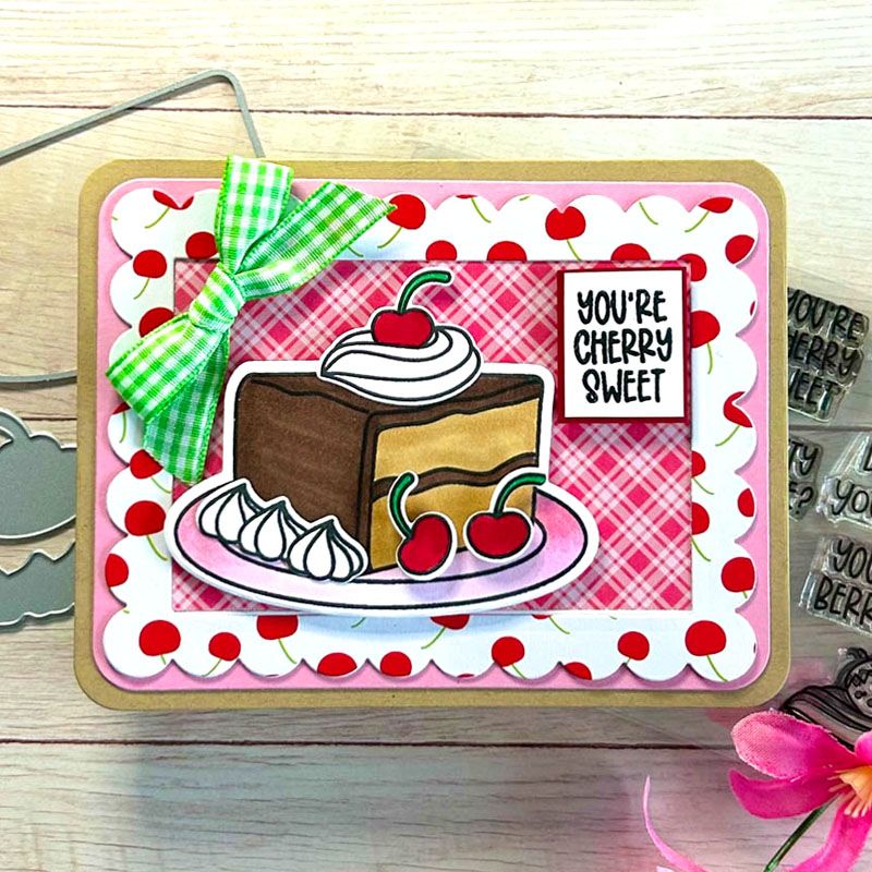 pieceofcake2stamp Clear Stamp Set