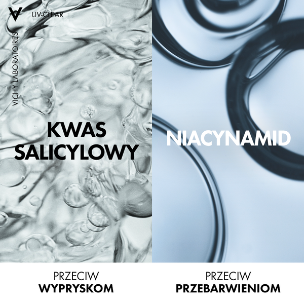 Vichy Capital Soleil, fluid przeciw niedoskonałościom, SPF 50+, 40 ml