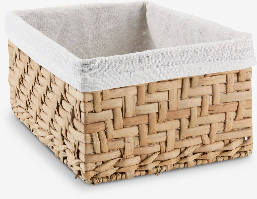 EJNO kurv EJNO bredde 22xlængde 31xhøjde 15 cm med naturstof