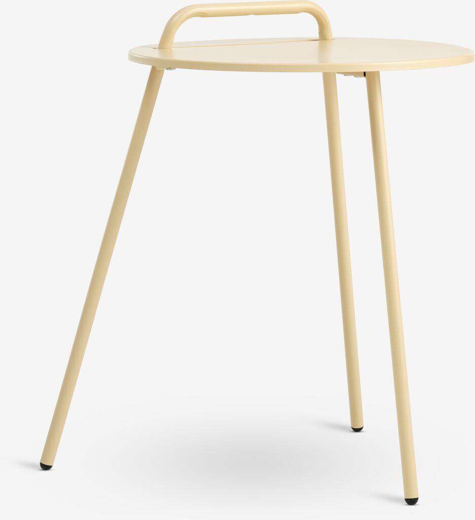 STAE STAE hjørnebord Ø40 lysegult