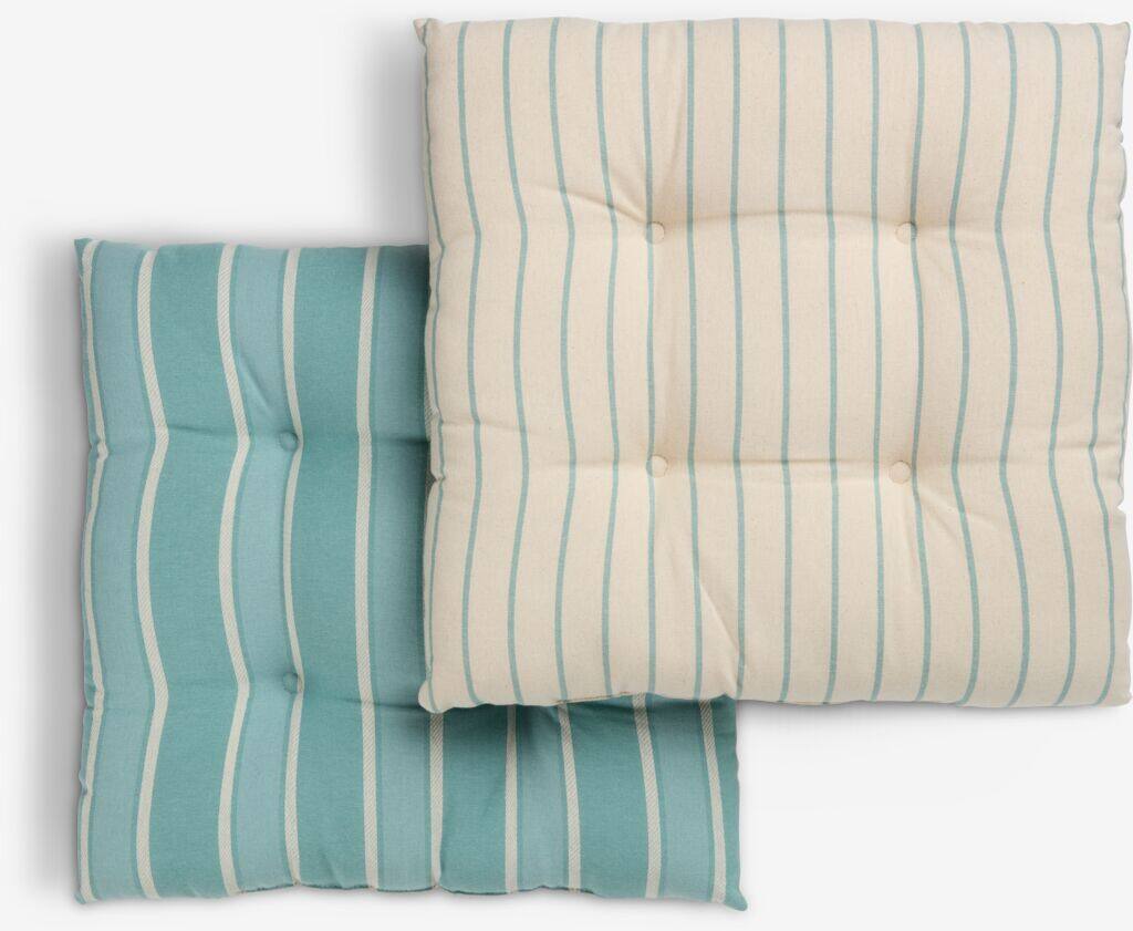 MISTEL MISTEL stolehynde 40x40x7 blå