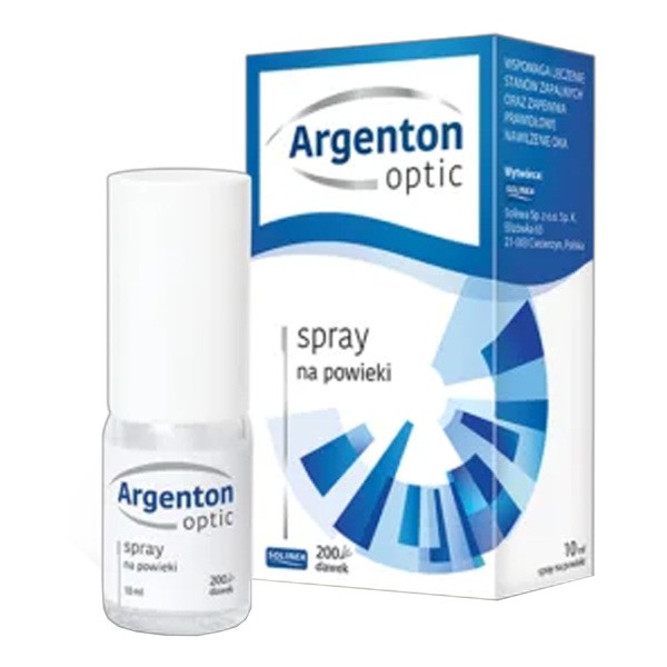 Argenton Optic, spray na powieki, 10 ml
