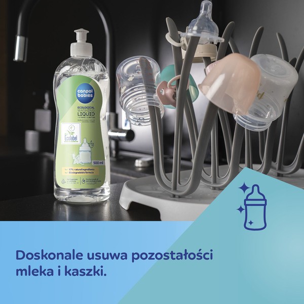 Canpol Babies, ekologiczny płyn do mycia butelek i smoczków, 1000 ml