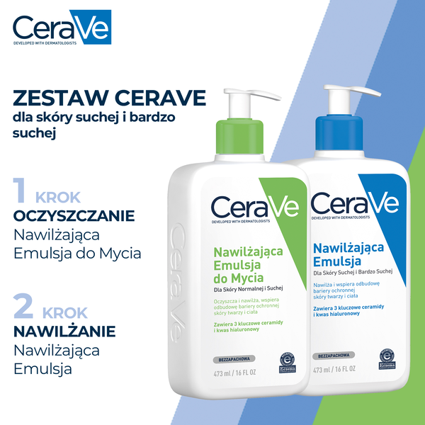 Zestaw CeraVe dla skóry normalnej i suchej