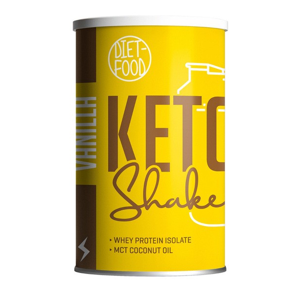 Diet-Food Keto Shake Wanilia + MCT, proszek, 300 g