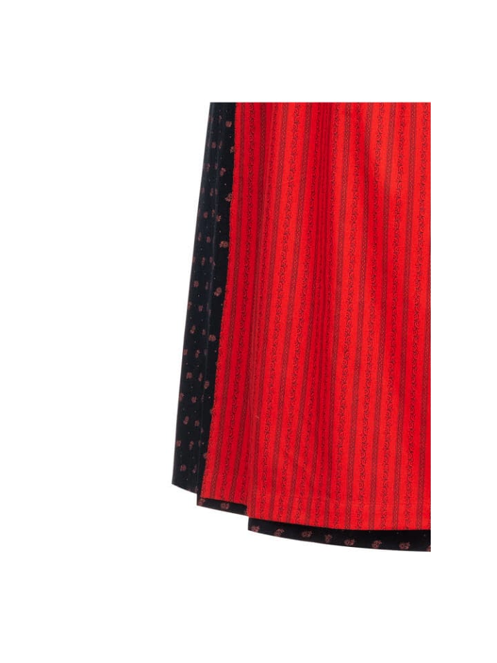 Nübler Dirndl lang Thea in Schwarz günstig kaufen