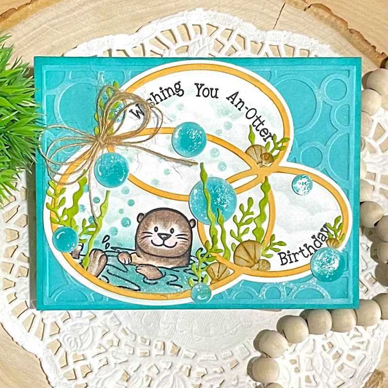 Otter Clear Stamps Set of 12