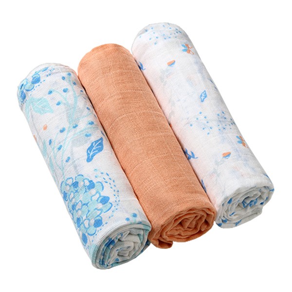 BabyOno, pieluchy muślinowe 100% bawełna, 3 szt.