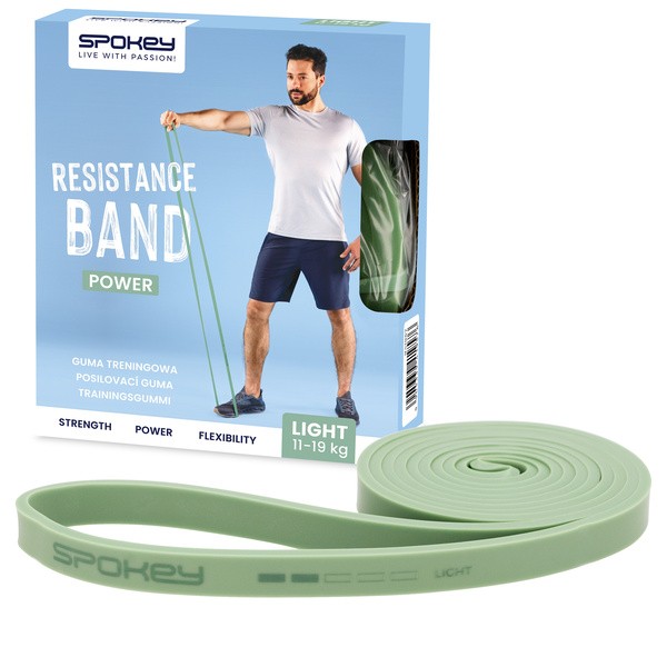 Spokey POWER, guma treningowa, light 11-19 kg, 1 szt.