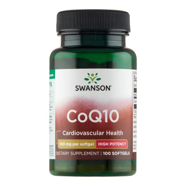 Swanson Koenzym Q10, 100 mg, kapsułki, 100 szt.