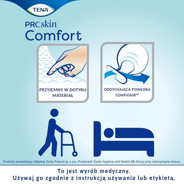TENA ProSkin Slip Maxi, pieluchomajtki, rozmiar M, 10 szt.