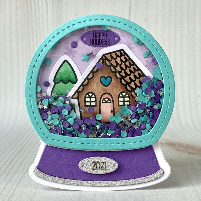 snowglobe2stamp Clear Stamp Set of 19