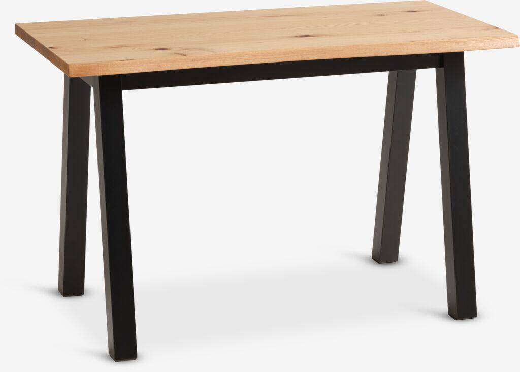 SKOVLUNDE Skrivebord SKOVLUNDE 60x120 eg natur/sort