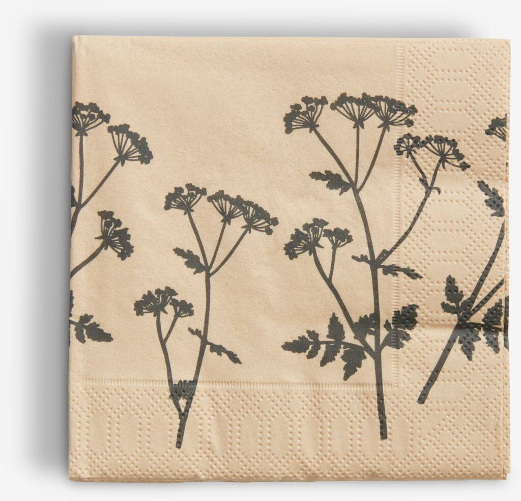 PHILIP papirservietter 24x24 20 stk/pakke