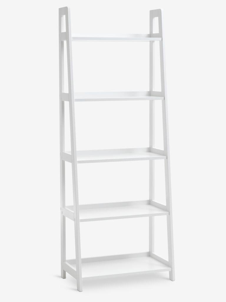 HERNING HERNING reol med 5 hylder, hvid