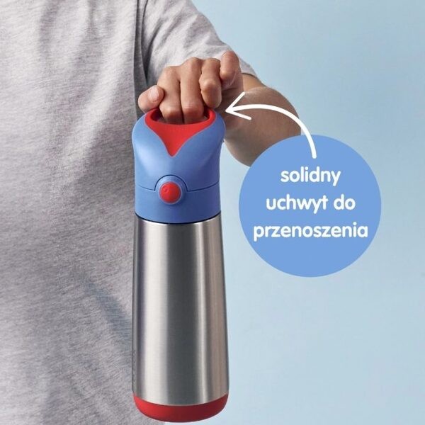 B.box, Bidon termiczny Blue Slate, 500 ml, 1 szt.