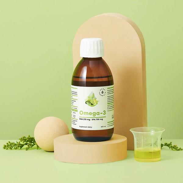 Aura Herbals Omega-3, płyn, 200 ml