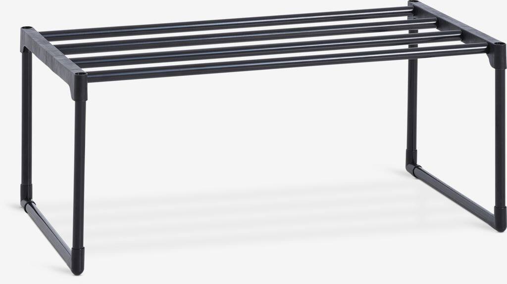 BORNHOLM Skohylde BORNHOLM 1 hylde, foldbar, sort