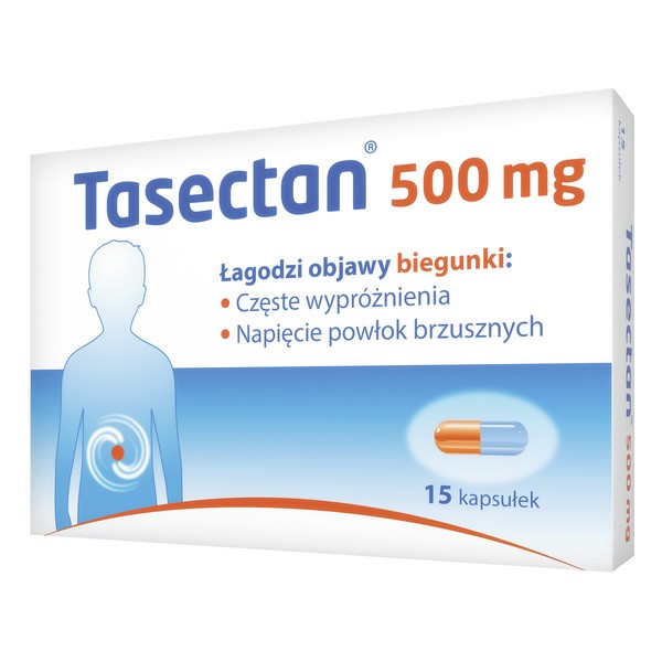Tasectan 500 mg, kapsułki, 15 szt.