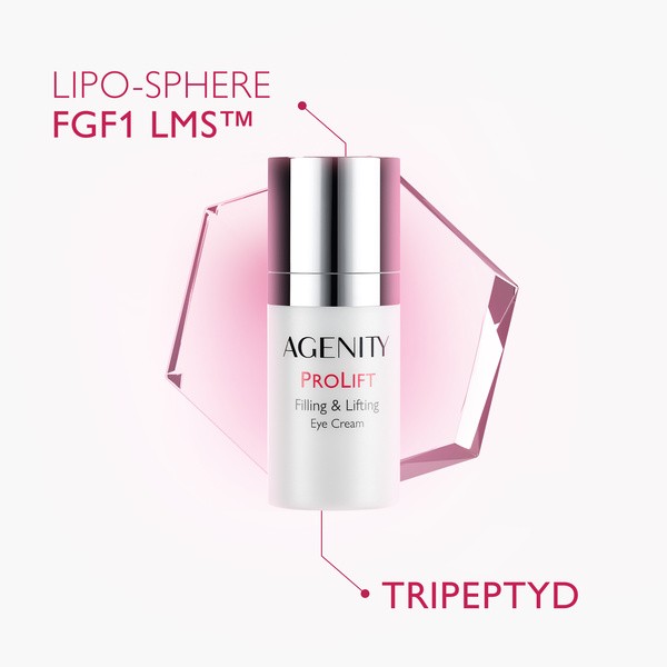 Agenity Prolift, wypełniająco - liftingujący krem pod oczy, 15 ml