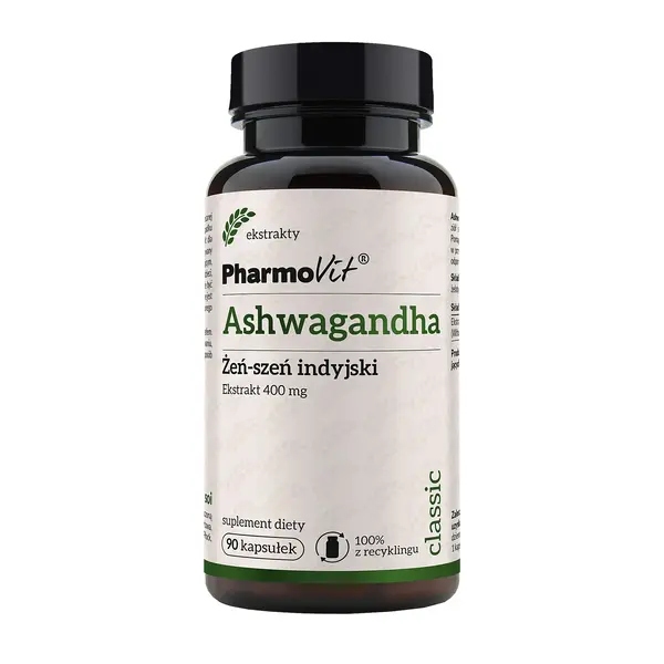 Pharmovit Ashwagandha 400 mg, kapsułki, 90 szt.