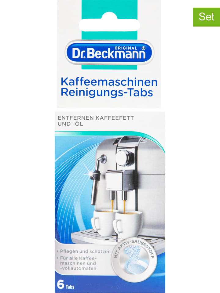 Dr. Beckmann 3er-Set: Kaffemaschinen-Reinigungs-Tabs, je 9,6 g günstig kaufen onesize