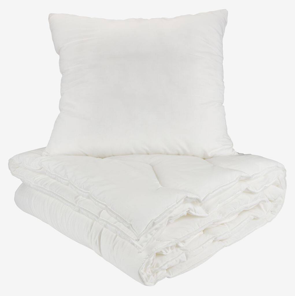 KVITEGGA basic Fiber dyne-/pudesæt 135x200/50x70 KVITEGGA