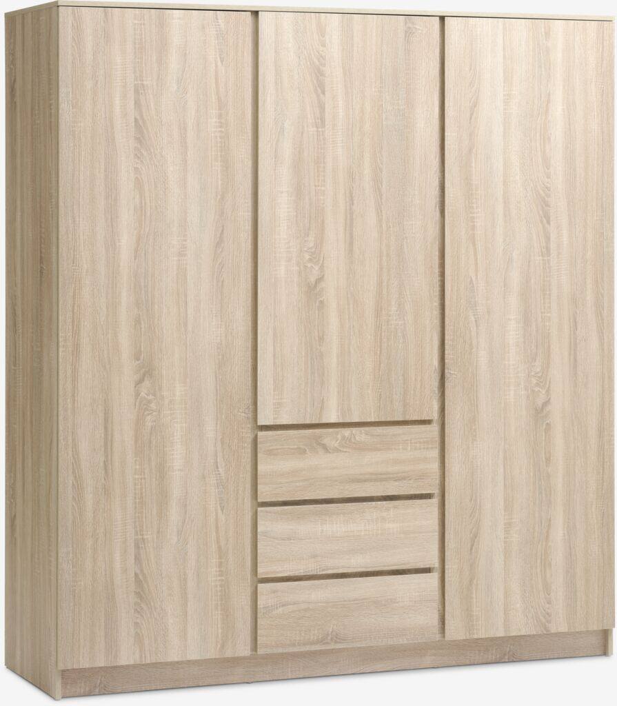 LIMFJORDEN LIMFJORDEN 180x200 lys egetræsskab