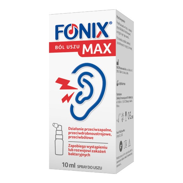 Fonix Ból Uszu Max, spray, 10 ml