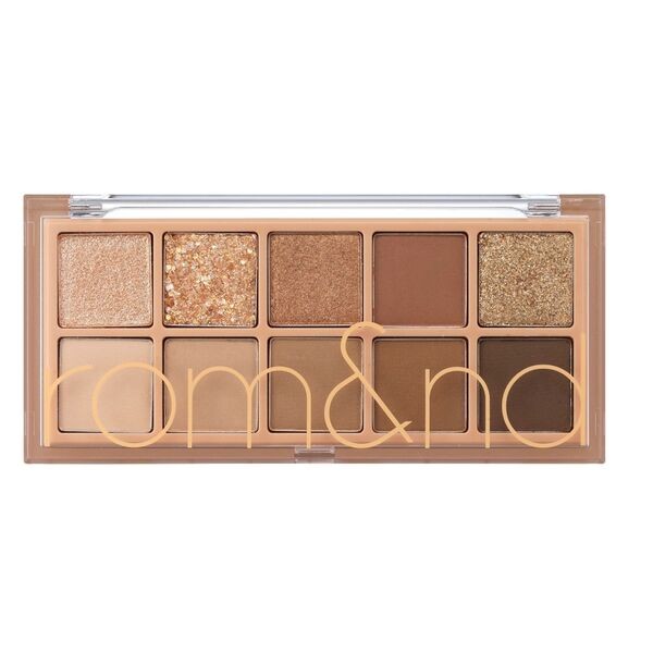 Rom&nd Better Than Palette, paleta cieni do powiek, 02 Mahogany Garden, 7,5 g