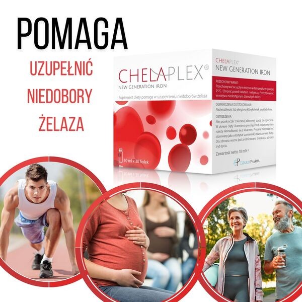 Chelaplex, płyn doustny, 10 ml x 20 szt.