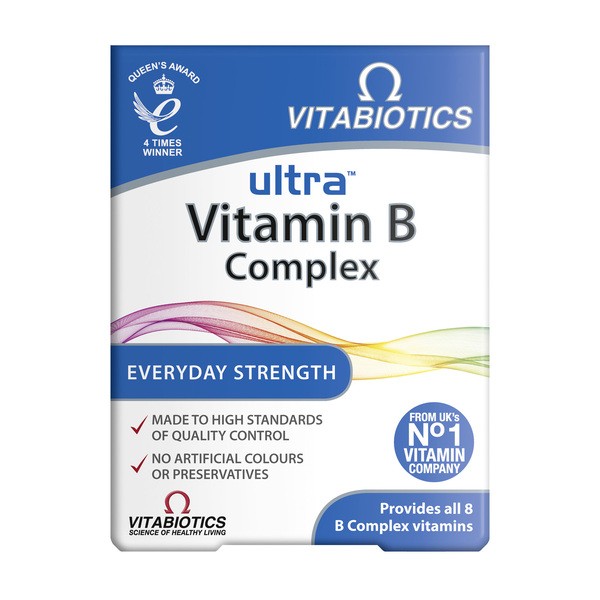 Vitabiotics Ultra Vitamin B Complex, tabletki, 60 szt.