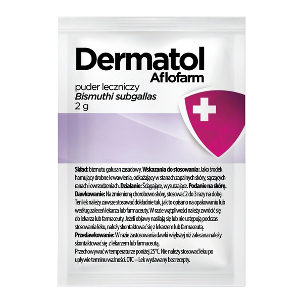 Dermatol Aflofarm, saszetka z proszkiem, 2 g