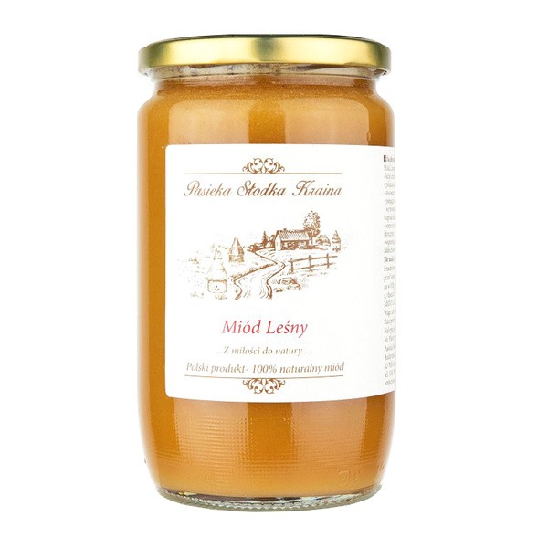 Pasieka Słodka Kraina, miód leśny, 1 kg
