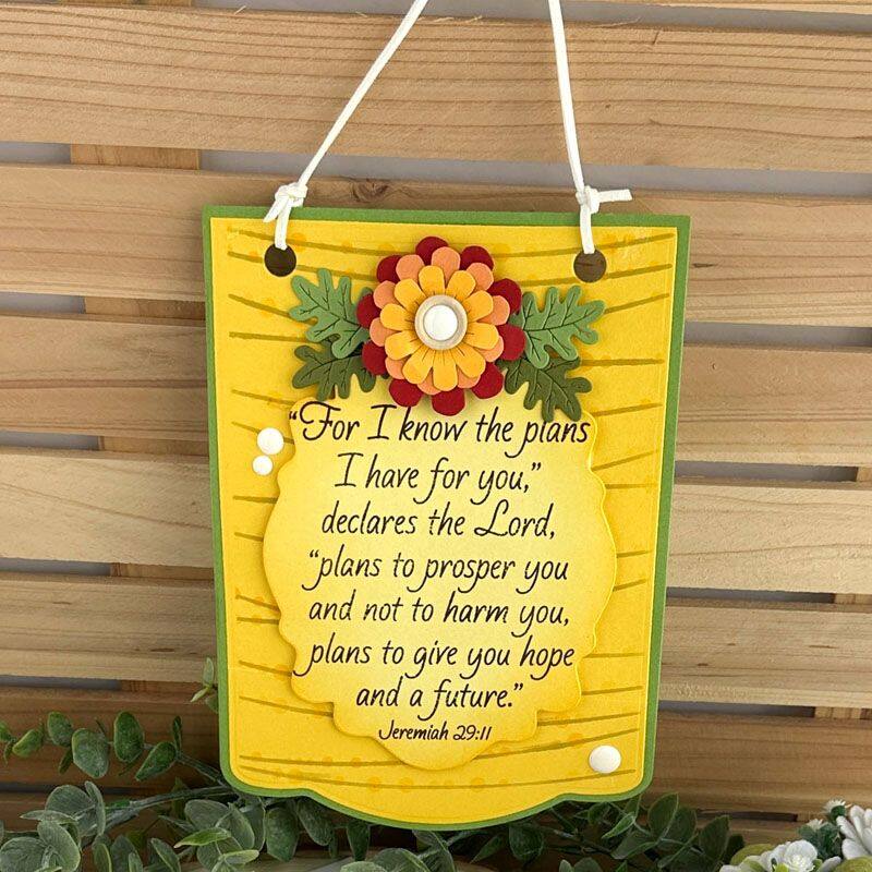 Jeremiah 29:11 Clear Stamp Set