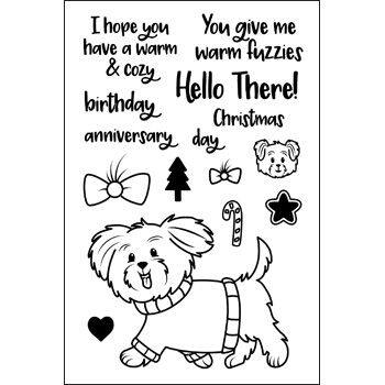 sweater4Cookie Clear Stamp Set