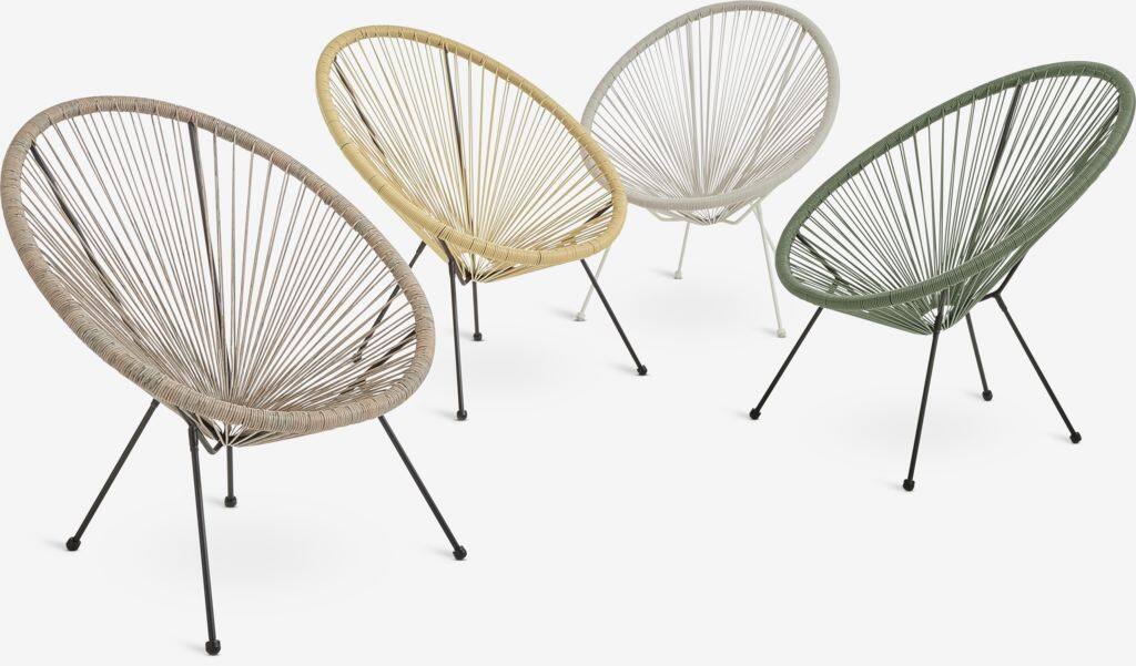 UBBERUP Lounge Chair UBBERUP forskellige typer