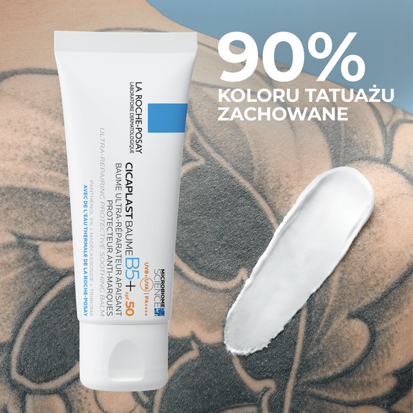 La Roche-Posay Cicaplast Baume B5+, Silnie Regenerujący Balsam Kojący SPF50, 40 ml