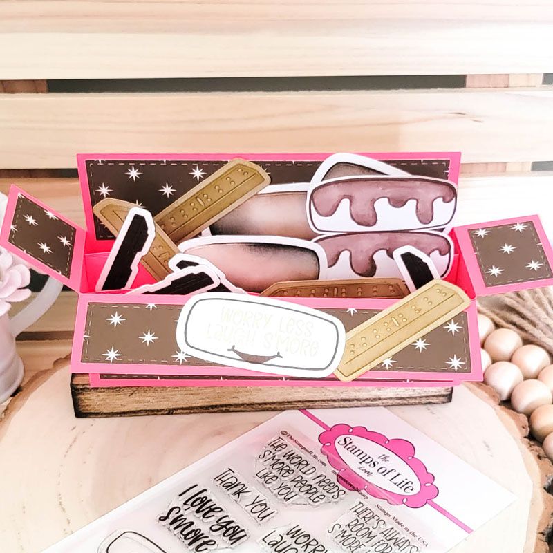 moresmores2stamp Clear Stamp Set