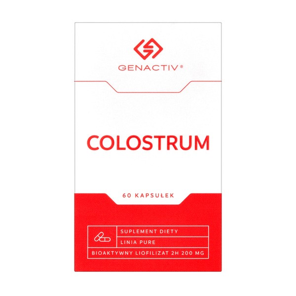 Colostrum Genactiv (Colostrigen), kapsułki, 60 szt.