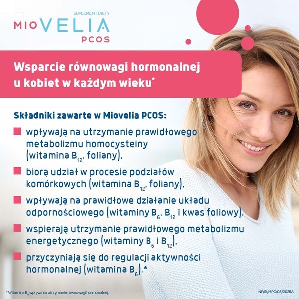 Miovelia PCOS, kapsułki, 60 szt.