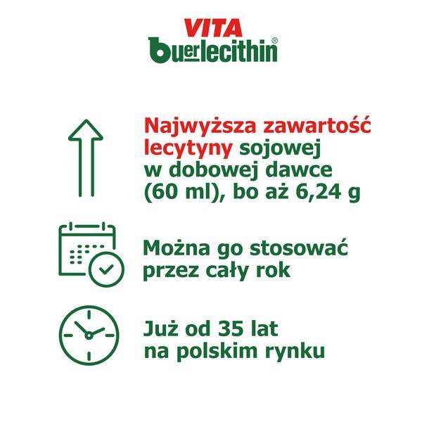 Vita Buerlecithin, płyn doustny, 1000 ml