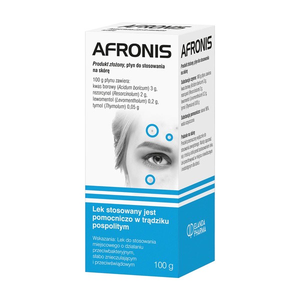 Afronis, płyn przeciwtrądzikowy, 100 g