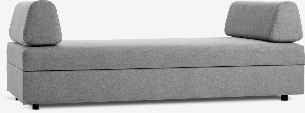 BEGINDT BEGINDT sovesofa 196x91 lysegråt stof