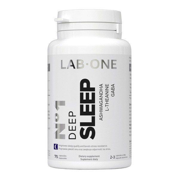 Lab One N°1 Deep Sleep, kapsułki, 75 szt.