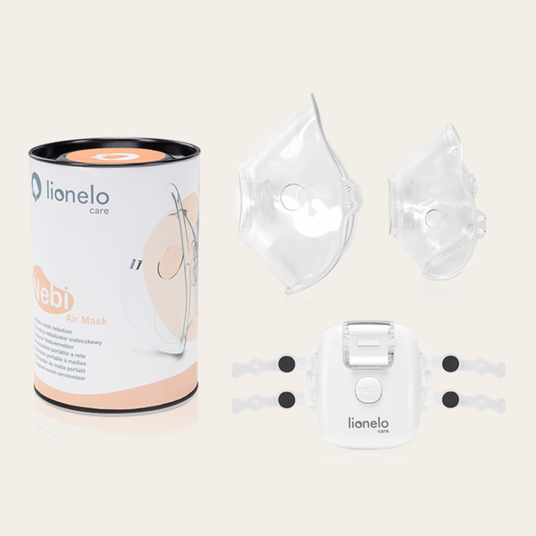 Lionelo Nebi Air Mask White, nebulizator, biały, 1 szt.