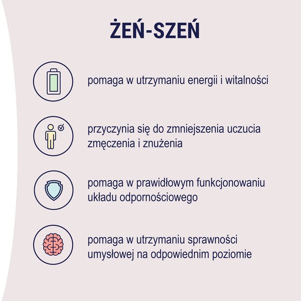 Naturell Żeń-Szeń Forte, tabletki, 60 szt.