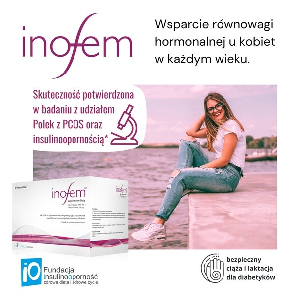 Inofem, proszek do sporządzania roztworu doustnego w saszetkach, 60 szt.