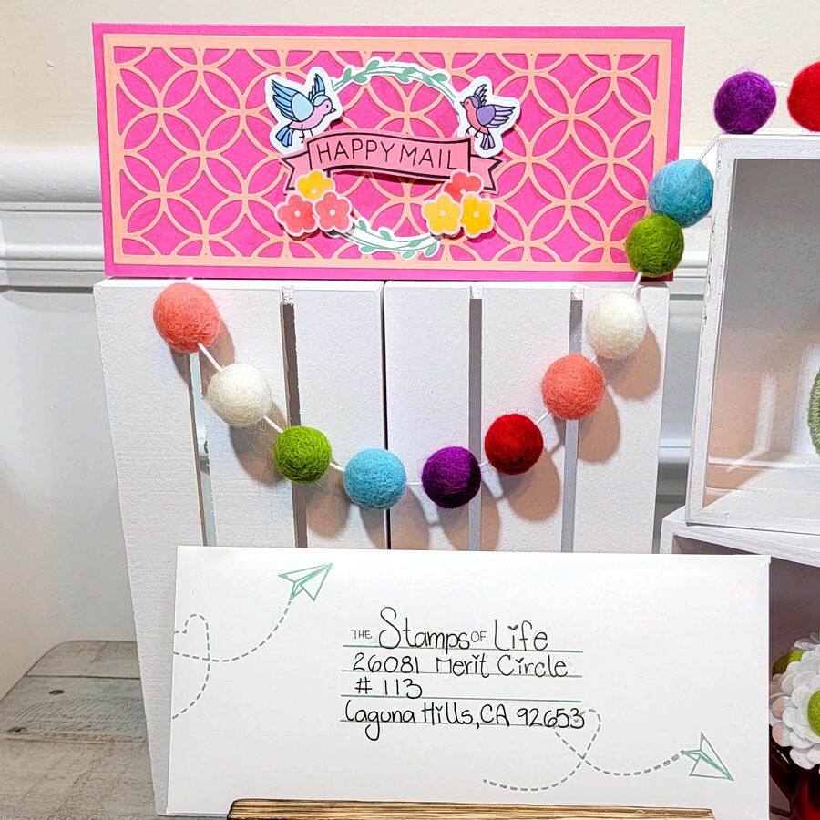 Card & Envelope Clear Stamp Set 2